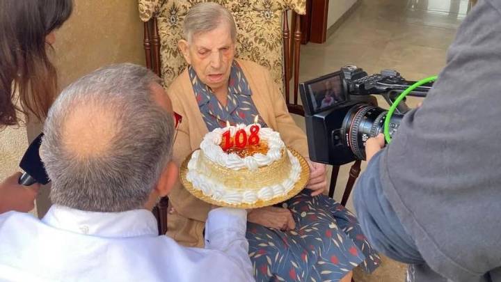 La "abuela" de la comarca de la Safor cumple 108 años