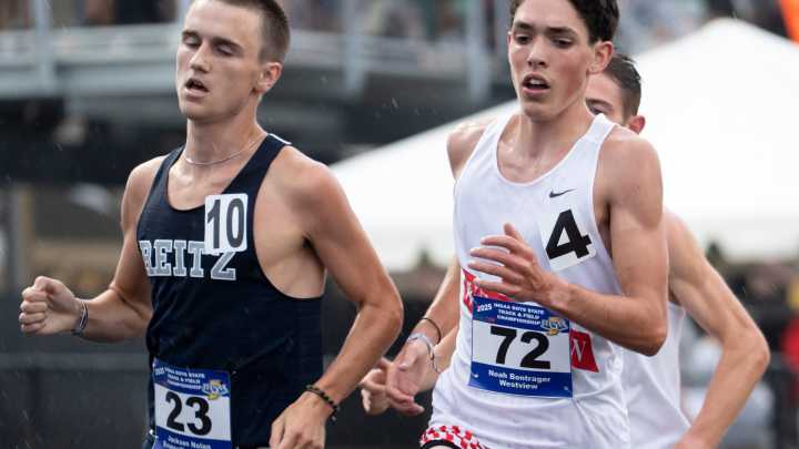 Westview senior Noah Bontrager example of sportsmanship at cross country