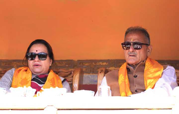 LG Kavinder attends Thiksey Gustor Festival at Thiksey Monastery