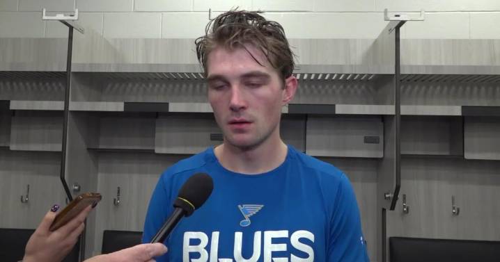 'The wins are going to come' for improving Blues, Joel Hofer says