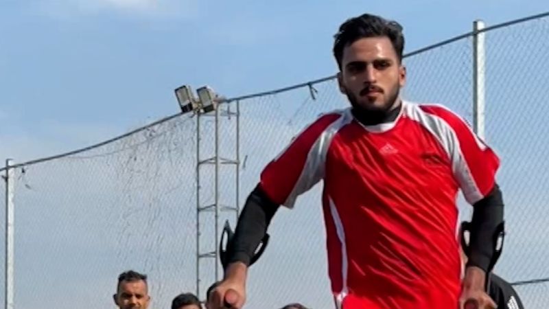 Gaza plays its first post-war soccer championship