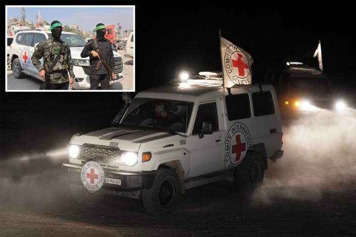 Hamas releases three more bodies after Israeli airstrikes hit Gaza