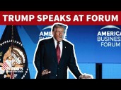 FULL: Trump talks 2nd term accomplishments, election results at the America Business Forum in Miami