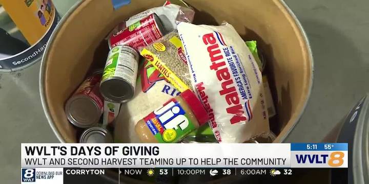 Days of Giving, WVLT and Second Harvest Food Bank of East Tennessee