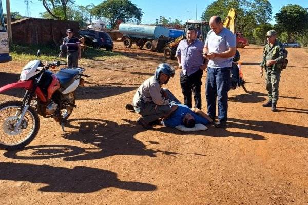Insólito: Director de Tránsito de una comuna correntina está grave tras siniestro vial