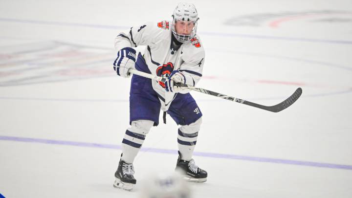 North Dakota college hockey player who suffered fractured skull won't play again