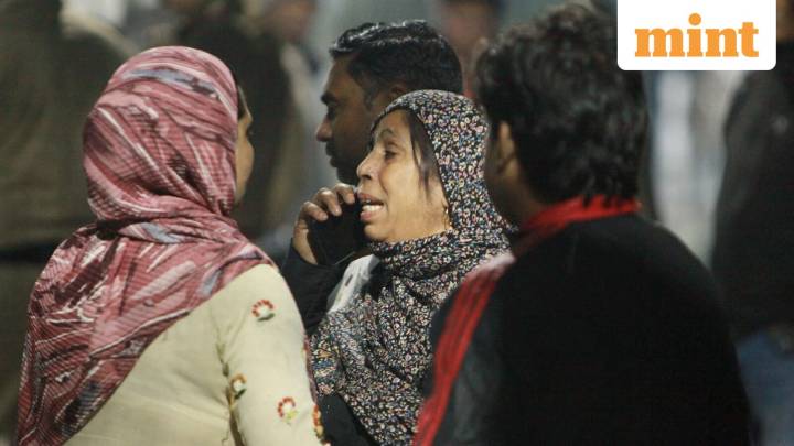 Delhi Red Fort blast: Boys wail, crying for ‘papa’ as families wait for bodies