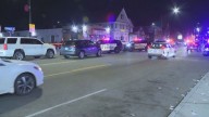 Large police presence at Farmer and Niagara Streets in Buffalo