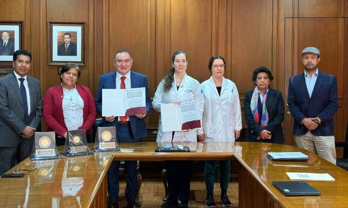 USEP firma convenio con el INER para fortalecer la formación médica en Puebla