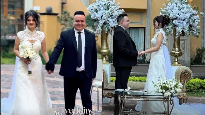 Raúl Ortega de Río Roma se casó con la modelo regiomontana Milena Montalvo