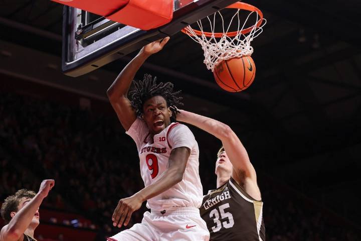 Deadspin | Dylan Grant leads evolving Rutgers lineup vs. American