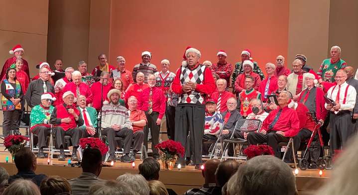 Barbershop singers come together for shows in Naperville