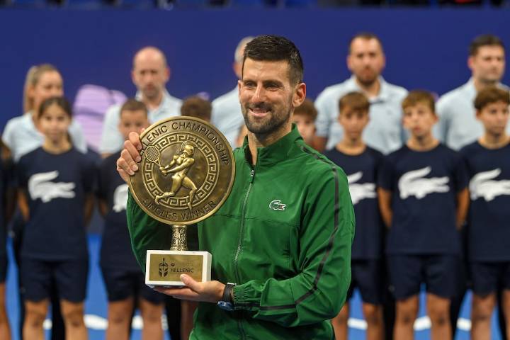 Djokovic logra su título 101 a nivel ATP y benefició a su rival