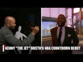 Kenny 'The Jet' Smith makes his NBA Countdown debut 🤩 🙌