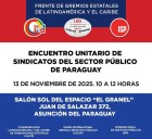 CLATE apoya encuentro sindical en Paraguay