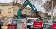 Work begins to demolish notorious Bristol eyesore after 25 years