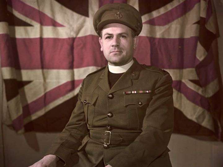 John Weir Foote only Royal Canadian Chaplain awarded Victoria Cross