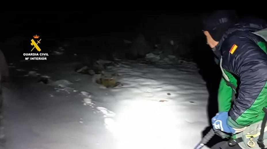 Fallece un montañero madrileño tras una caída cuando ascendía el pico Collarada en Villanúa