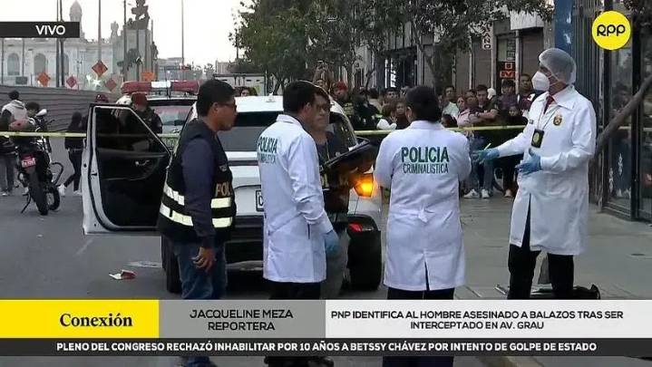 Hombre fue asesinado en plena la avenida Grau: esto es lo que se sabe del crimen [VIDEO]