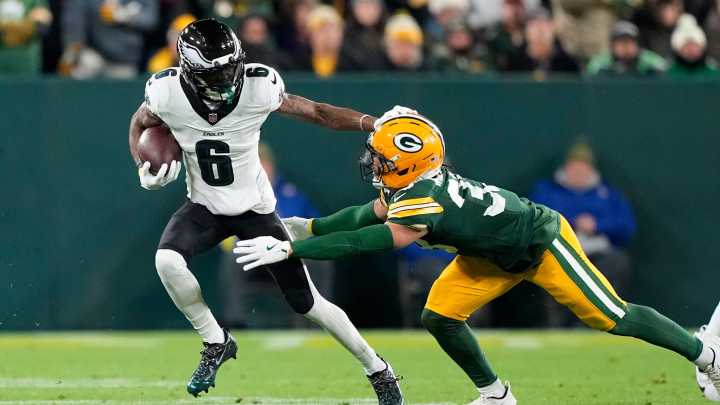 DeVonta Smith, Philadelphia Eagles wide receiver, Heisman winner