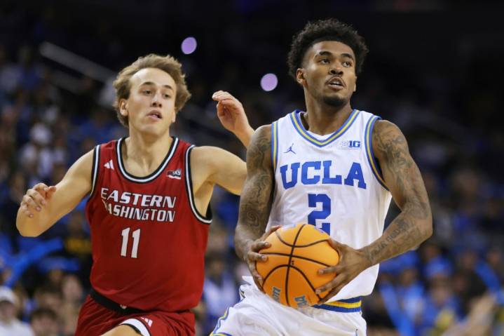 UCLA men sputter past Eastern Washington in season opener