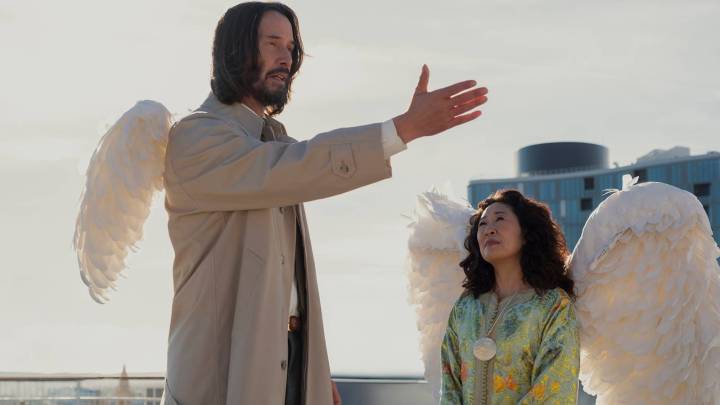 Keanu Reeves' Angelic Meeting Place Explored In New Good Fortune Clip