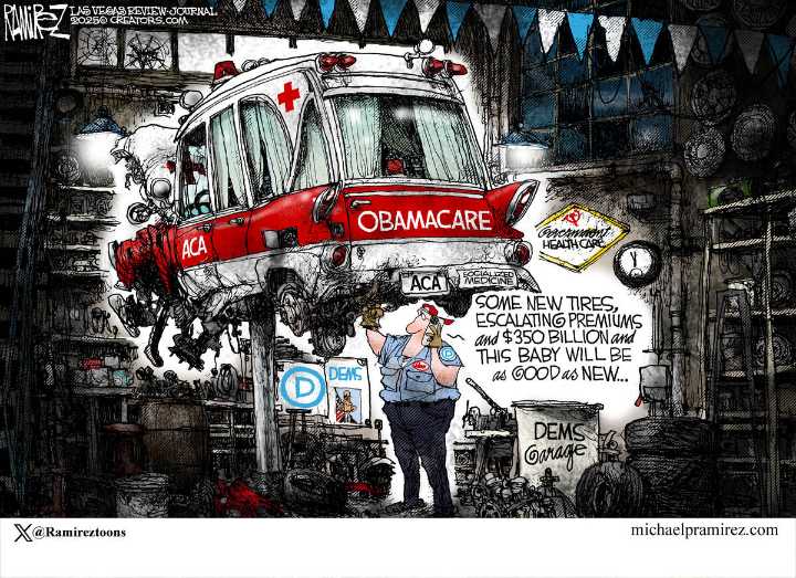 CARTOON: Beyond repair? | Michael Ramirez