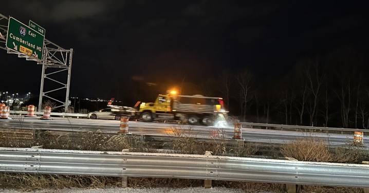 Weather causes I-79 delays Friday morning