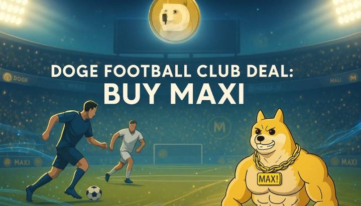Dogecoin Enters the Big Leagues with Football Club Deal – Why $MAXI Could Be Next 1000x Crypto?