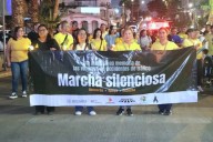 Marcha silenciosa en La Paz honra a víctimas de accidentes de tránsito