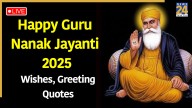 Happy Guru Nanak Jayanti Wishes 2025 LIVE: Top Wishes, WhatsApp messages, greetings to share on Gurpurab