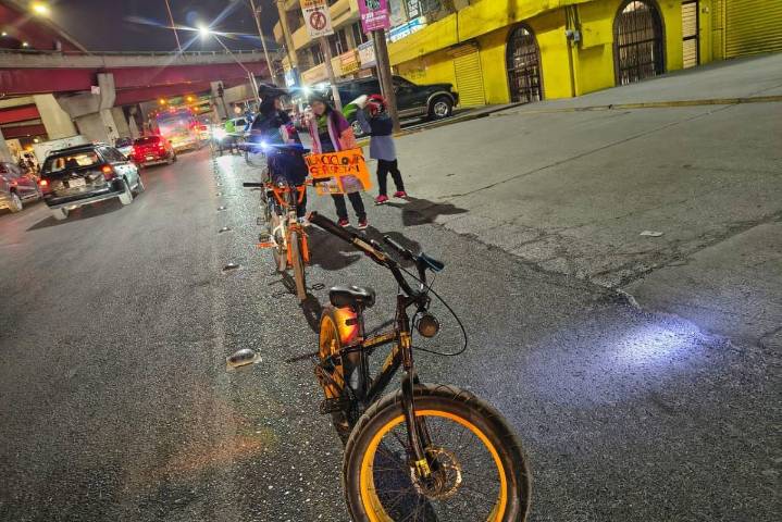 Saltillo: Ciclistas realizan protesta para que se respete el derecho de paso en LEA y Fundadores