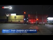 Man killed, other injured in crash with freight train in Blue Island, CSX said