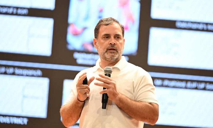 Rahul Gandhi Alleges Massive Voter Fraud In Haryana, Cites Brazilian Model’s Photo Appearing 22 Times In Rolls