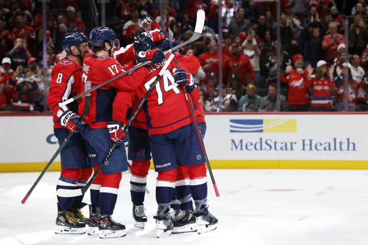 Capitals celebrate Alex Ovechkin's 900th goal in blowout of Blues - The Rink Live | Coverage of youth, junior, high school and college hockey