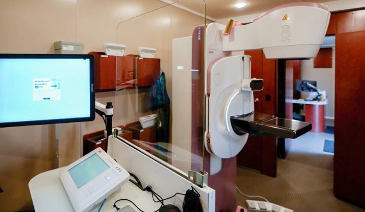Mammogram Van at Senior Activity Center December 30, 2025