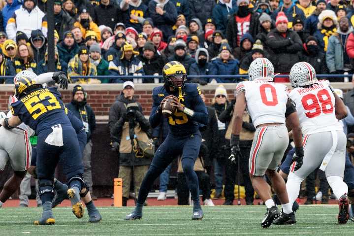 Michigan snap counts, PFF grades: Offense flounders vs. Ohio State