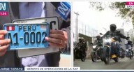 Nueva placa para motos incorpora chip de identificación y será emitida desde el 17 de diciembre
