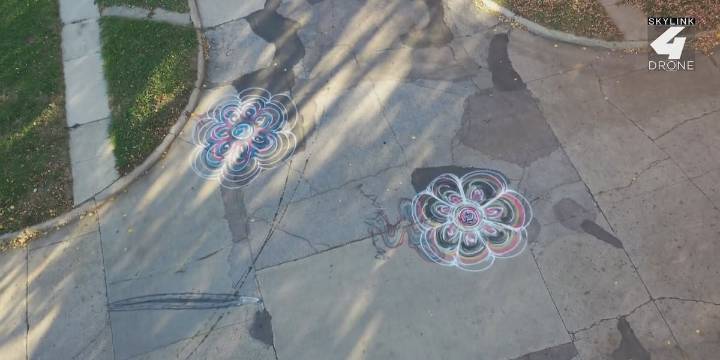 Man charged for painting flowers on Sioux City streets pleads not guilty