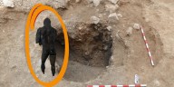 Iban a construir viviendas sociales en el centro de Ibiza y se encontraron una escultura de madera de Hércules que ha sobrevivido 1.700 años sumergida