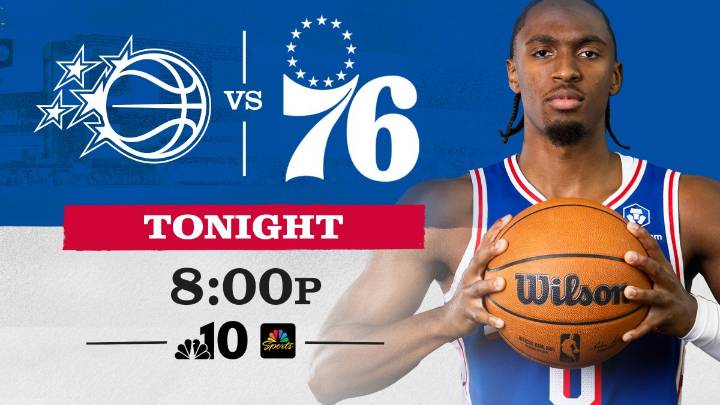 Sixers vs. Magic: How to watch the NBA on NBC10, Peacock
