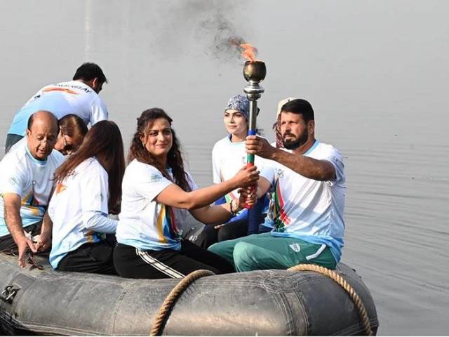 35th National Games torch relay arrives at CWU