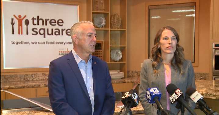 Nevada governor visits Three Square Food Bank to address SNAP benefit loss
