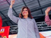 Rixi Moncada acusa a oponentes de títeres de oligarquía en Honduras