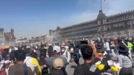 Estalla la violencia en la marcha convocada por la Generación Z (Videos)