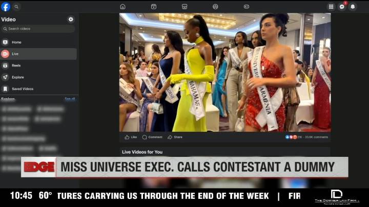 The Edge: Beauty queen walk