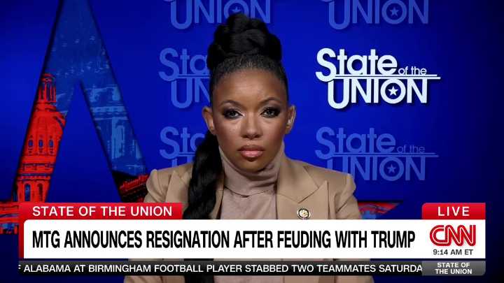 'Can't Take The Heat': Jasmine Crockett Rips MTG's Resignation From Congress