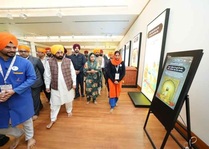 CM Mann Dedicates Special Exhibition Gallery at Virasat-E-Khalsa Illuminating Life & Martyrdom of Sri Guru Tegh Bahadur Ji