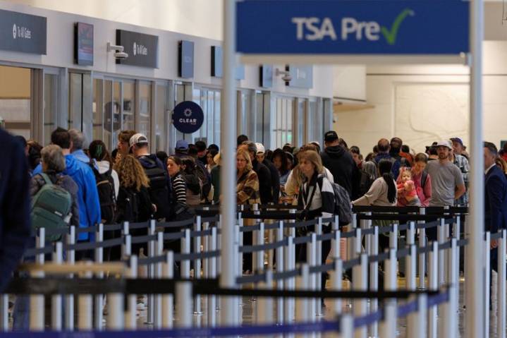 US delays flights at 8 airports due to short staffing of air traffic controllers
