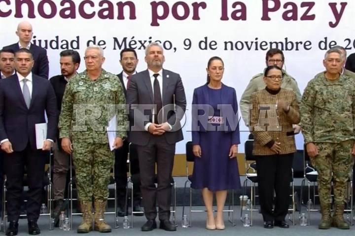 Visitaremos esta semana Uruapan, lo pidió Edil, dice Harfuch